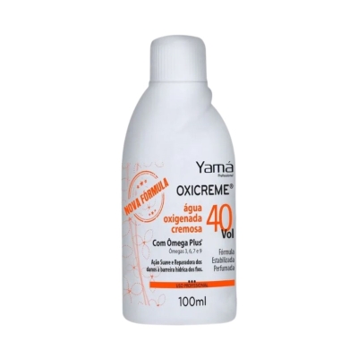 Água Oxigenada Cremosa Yamá Oxicreme 40 Volumes – Frasco 100 ml