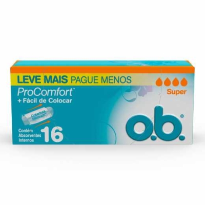 Absorverte OB Comforte Super 16un