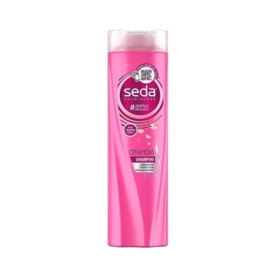 Shampoo Seda Ceramidas 325ml - Fortalecimento e Brilho com Fórmula Sem Sal