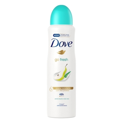 Dove Go Fresh Desodorante Antitranspirante Aerosol Pêra e Aloe Vera 150 ml