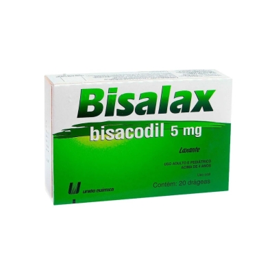 Bisalax 5mg 6 Drágeas