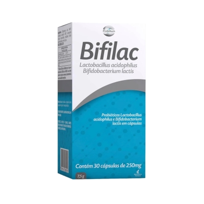 Bifilac 30 Cápsulas – Probiótico para Saúde Intestinal
