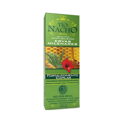 Shampoo Tío Nacho Antiqueda Ervas Milenares 415ml