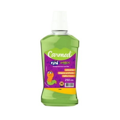 Enxaguante Bucal Carmed Fini Minhocas 250 ml