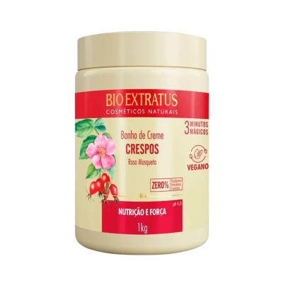 Banho de Creme Bio Extratus Crespos 1 Kg — Tratamento Capilar
