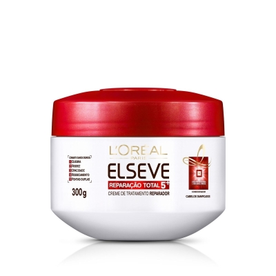  L`Oréal Paris Creme de Tratamento Elseve Reparação Total 5 300g