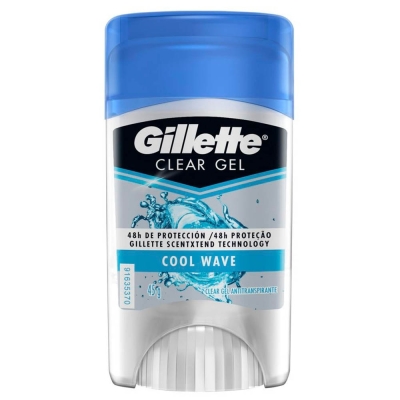 Desodorante Clear Gel Gilllete Cool Wave 45g