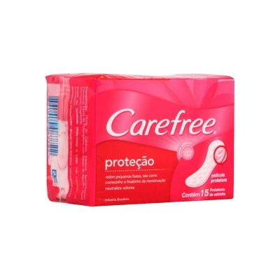 Protetor Diário Carefree Proteção com Perfume – Pacote com 15 unidades
