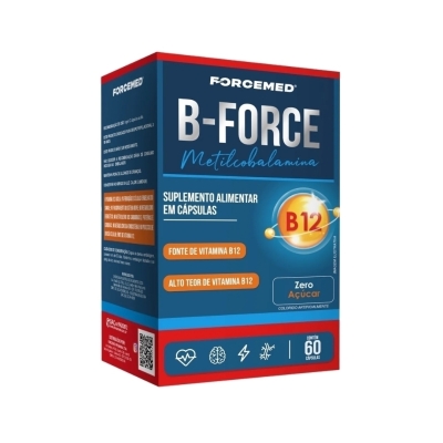 Forcemed B-FORCE Metilcobalamina - Vitamina B12 60 cápsulas