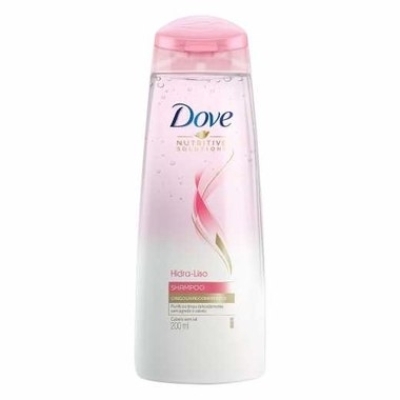 Shampoo Dove Hidra Liso 200ml