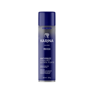 Spray fixador hair karina extra forte 400ml 