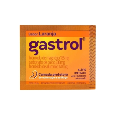 Gastrol Laranja Pó Efervescente 5g