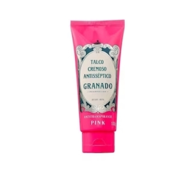 Talco Cremoso Antisséptico Granado Pink 100g