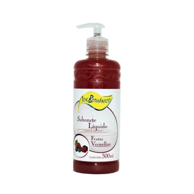 Sabonete Líquido Tok Bothânico Frutas Vermelhas 500ml 
