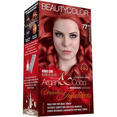 Tintura Beautycolor 77.44 Paixão em Carmim