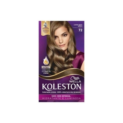 Tintura Wella Koleston N° 72 Louro Mate Suave 1 Unidade