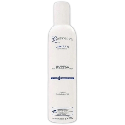 Shampoo Alergoshop Hipoalergênico Uso Diário 250ml 