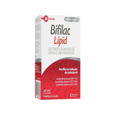 Bifilac Lípid 30 Cápsulas – Suplemento Alimentar Probiótico