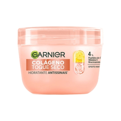 Hidratante Facial Antissinais Garnier Colágeno Toque Seco 85g 