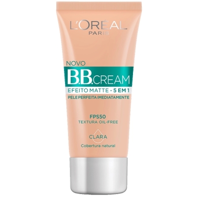 BB Cream Efeito Matte 5 em 1 FPS 50 Cor Clara – L'Oréal Paris – 30 ml