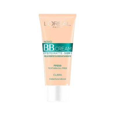 BB Cream Efeito Matte 5 em 1 FPS 50 Cor Clara – L'Oréal Paris – 30 ml