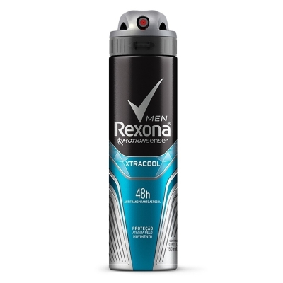 Rexona Men Xtracool Desodorante Antitranspirante Aerosol Masculino 150 ml
