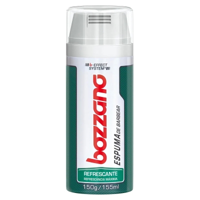 Espuma De Barbear Bozzano Refrescante 155ml
