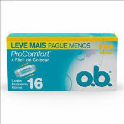 Absorvente OB Procomfort Médio 16un