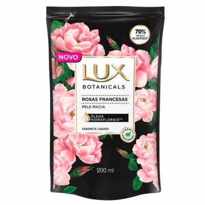 Sab.liq.lux botanicals rosas francesas refil 200ml