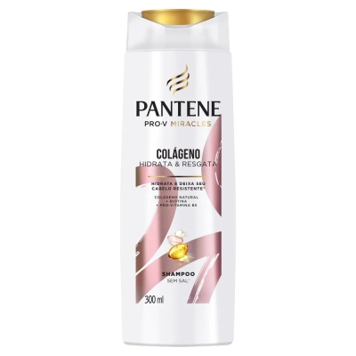 Shampoo Pantene Colágeno Hidrata e Resgata 300ml