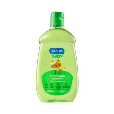  Shampoo Infantil Baruel Baby Camomila 400ml
