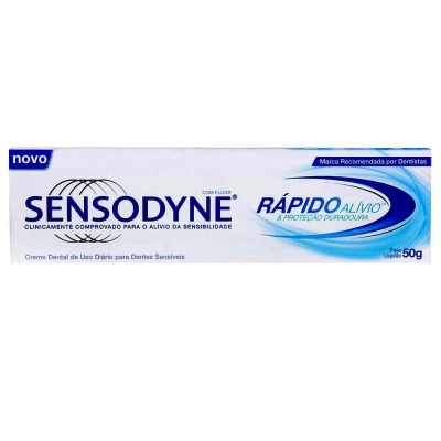 Creme Dental Sensodyne Rápido Alívio 50g
