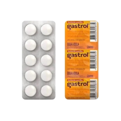 Gastrol – 10 pastilhas mastigáveis