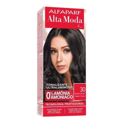 Tonalizante Alta Moda 3.0 Castanho Escuro 120g