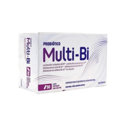 Multi-BI 495 mg – Probiótico – 30 Cápsulas