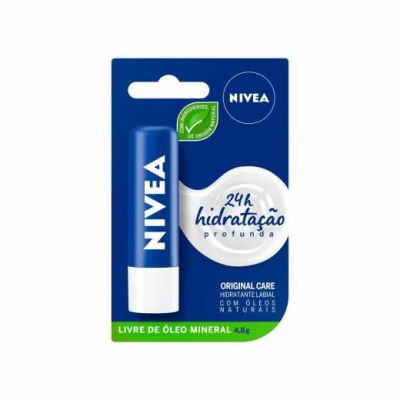 Protetor Labial Nivea Original Care – Bastão 4,8 g 