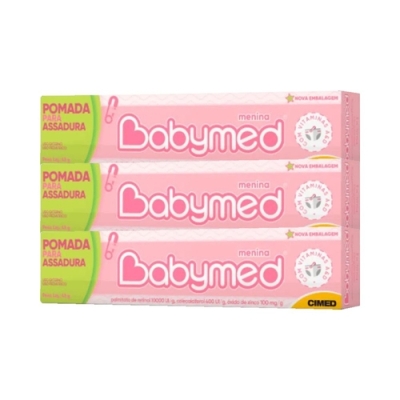 Babymed Pomada para Assaduras Menina 45g