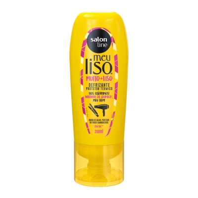Salon Line Meu liso Muito + Liso Defrizante + Protetor Termico 200ml