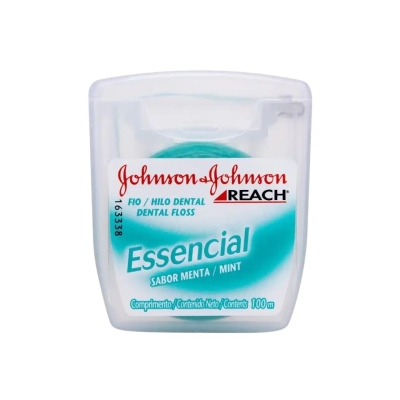 Fio Dental Johnson's Reach Essencial Menta 100 metros