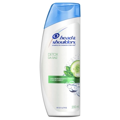 Shampoo Head & Shoulders Detox De Raiz 200ml