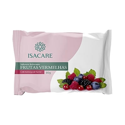 Sabonete Isacare Frutas Vermelhas 80g