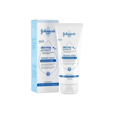 Loção Hidratante Infantil Johnson's Baby Derma Protect 200ml