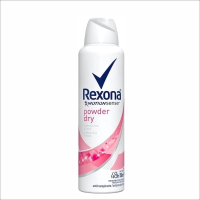 Desodorante Antitranspirante Aerosol Rexona Powder Dry Feminino – Frasco 250 ml