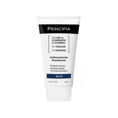 Des antitrans principia ad-02 aluminio 25% trealose 3% 120h 70ml