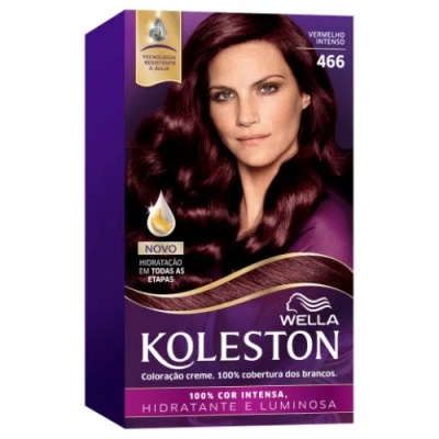 Tintura Koleston 466 Vermelho Intenso 1 Unidade