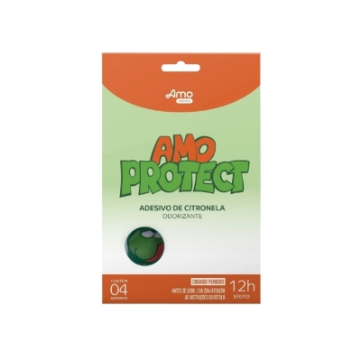 Adesivo Repelente de Mosquito Citronela – 4 unidades