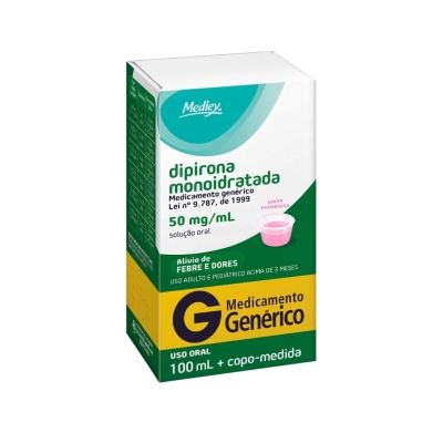 Dipirona Solução Oral 100 mL