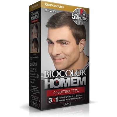 Tintura Biocolor Homem Louro Escuro 30ml