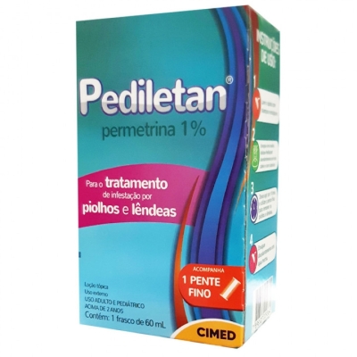 Pediletan 1% 10mg/mL Loção Dermatológica 60ml