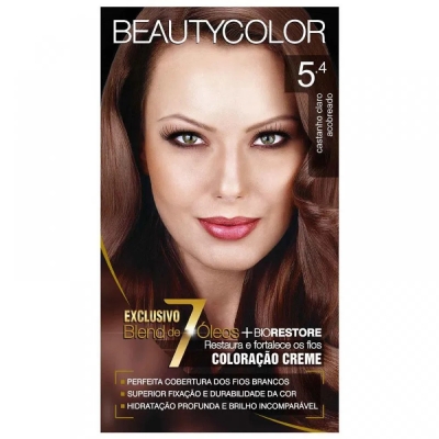 Tintura Beautycolor 5.4 Castanho Claro 